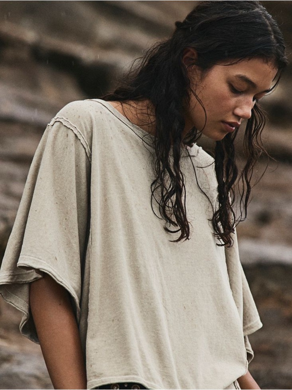 Free people We The Free Next Level Boat neck tee nwot